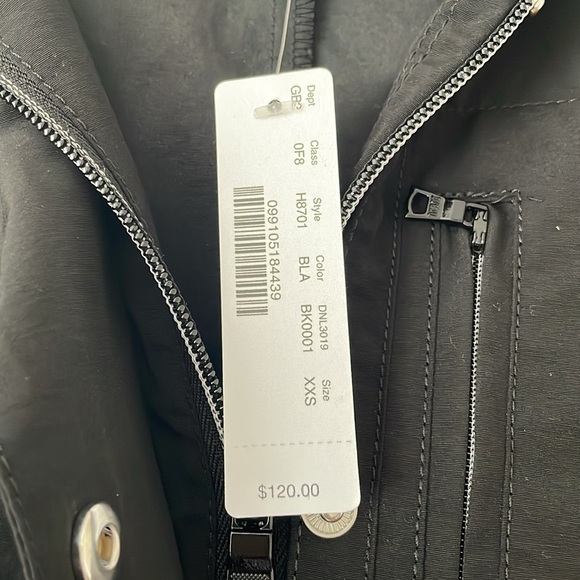 NWT Black J. Crew Perfect Lightweight Jacket, size XXS - Picture 3 of 6